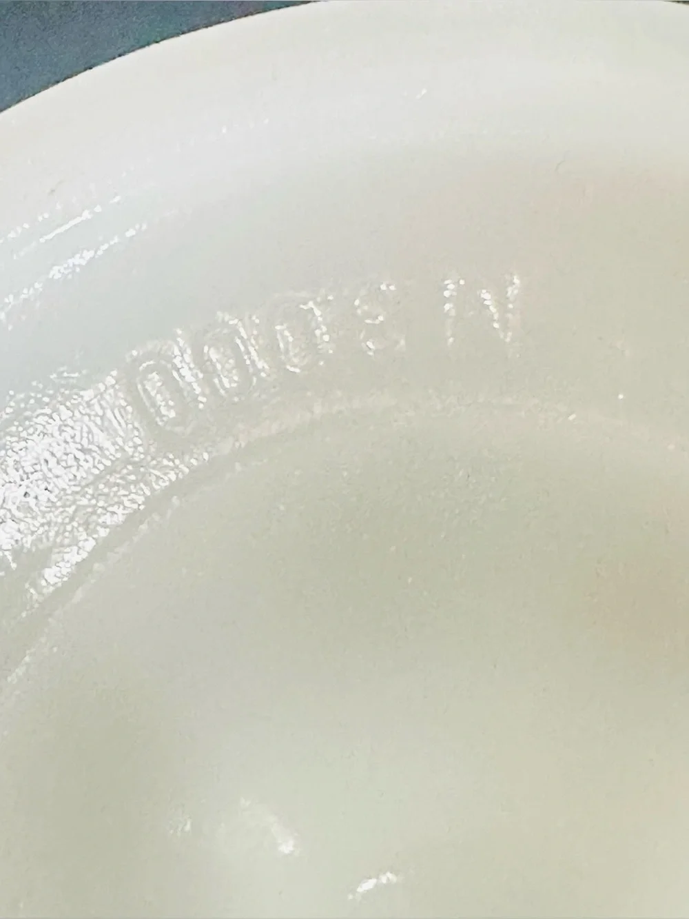 VTG MCM Honeycomb White Milk Glass Pedestal Planter by E.O Brody M3000 USA